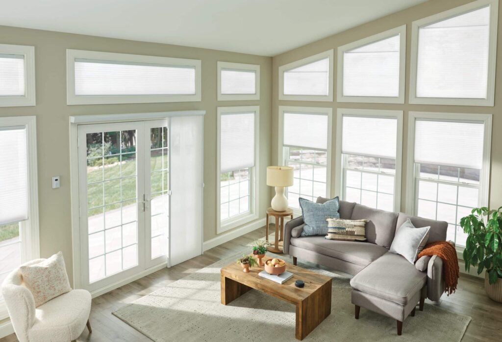 Cellular Light Filtering Honeycomb Shades scaled brandon scaled