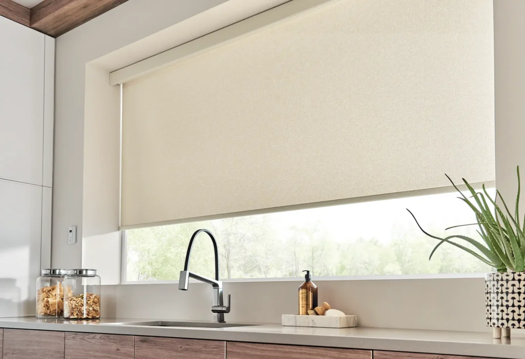 Cream Solar Shades Sink brandon