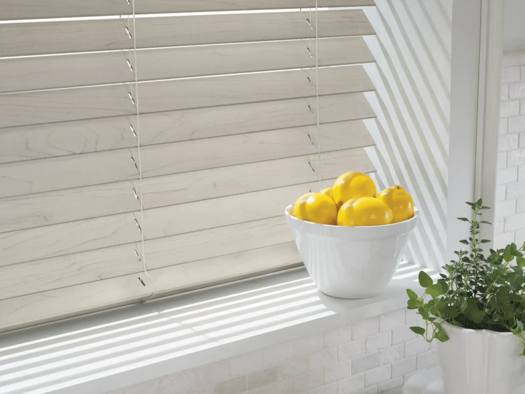 Faux Wood Blind brandon